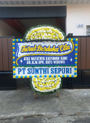 Papan Bunga Duka di Matahalasan